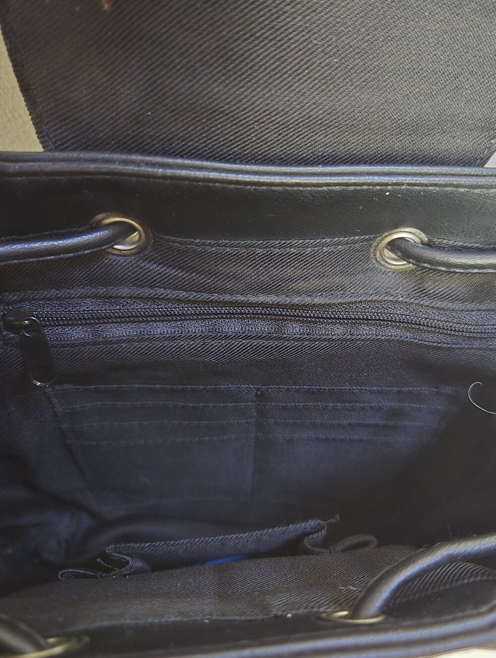 Leather Mini Backpack - Picture 6 of 6